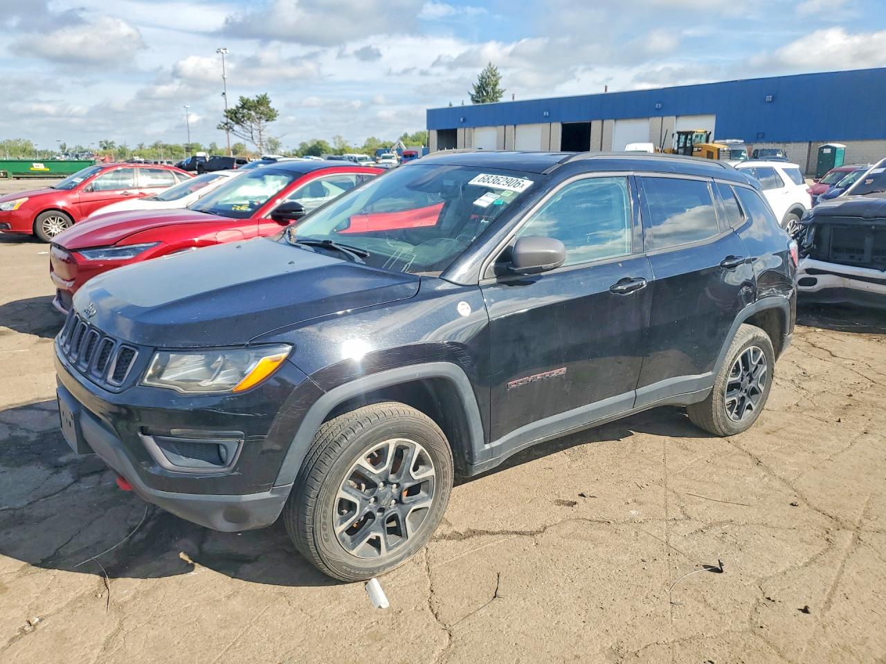 2019 JEEP COMPASS TRAILHAWK | 3C4NJDDB5KT665410 | UPCARS