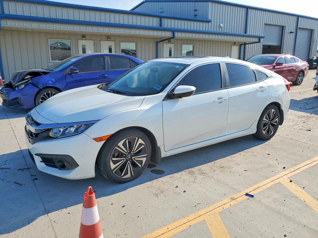 2018 HONDA CIVIC EXL | JHMFC1F76JX027948 | UPCARS
