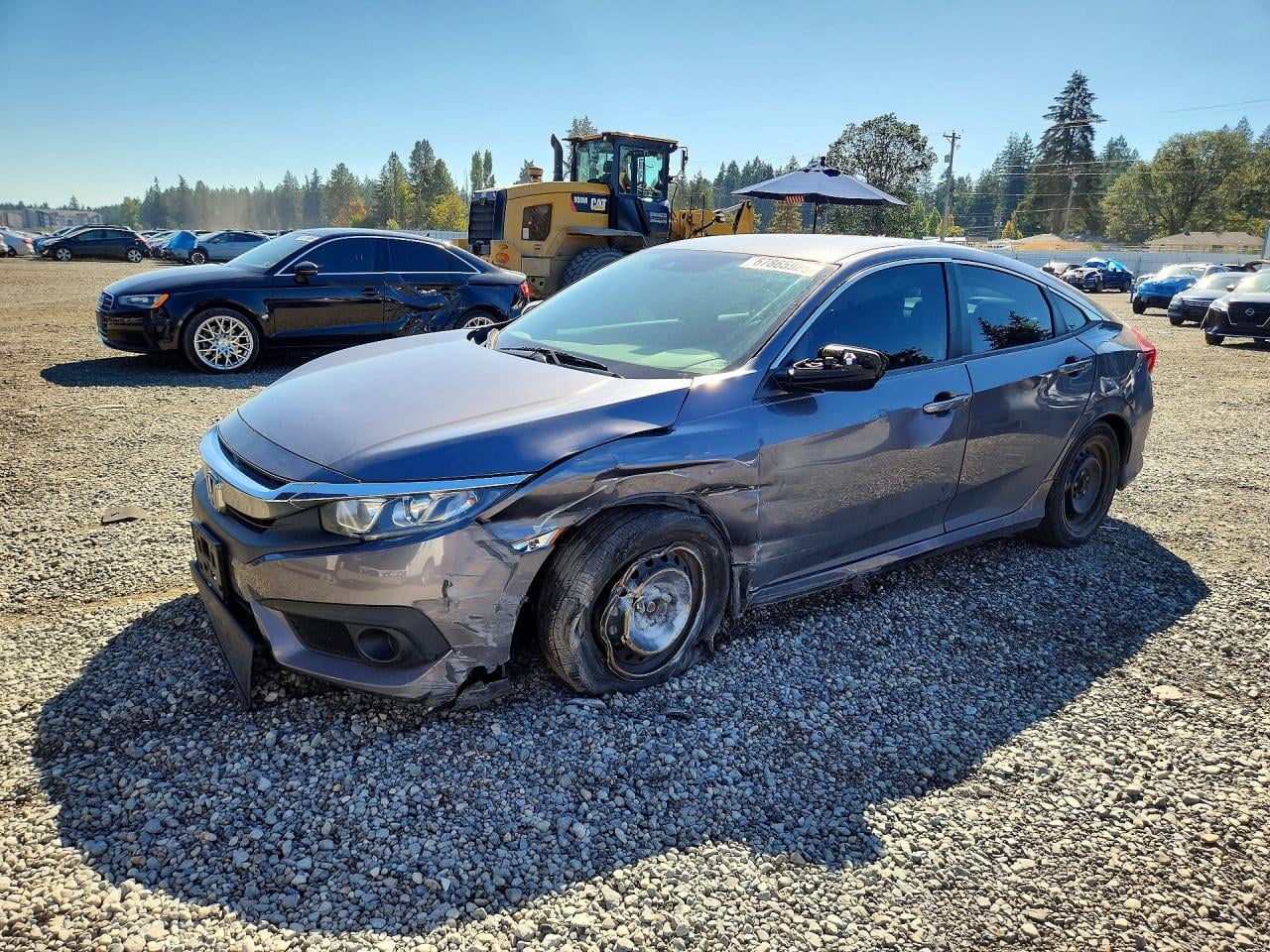 2018 HONDA CIVIC LX | 2HGFC2F60JH586870 | UPCARS