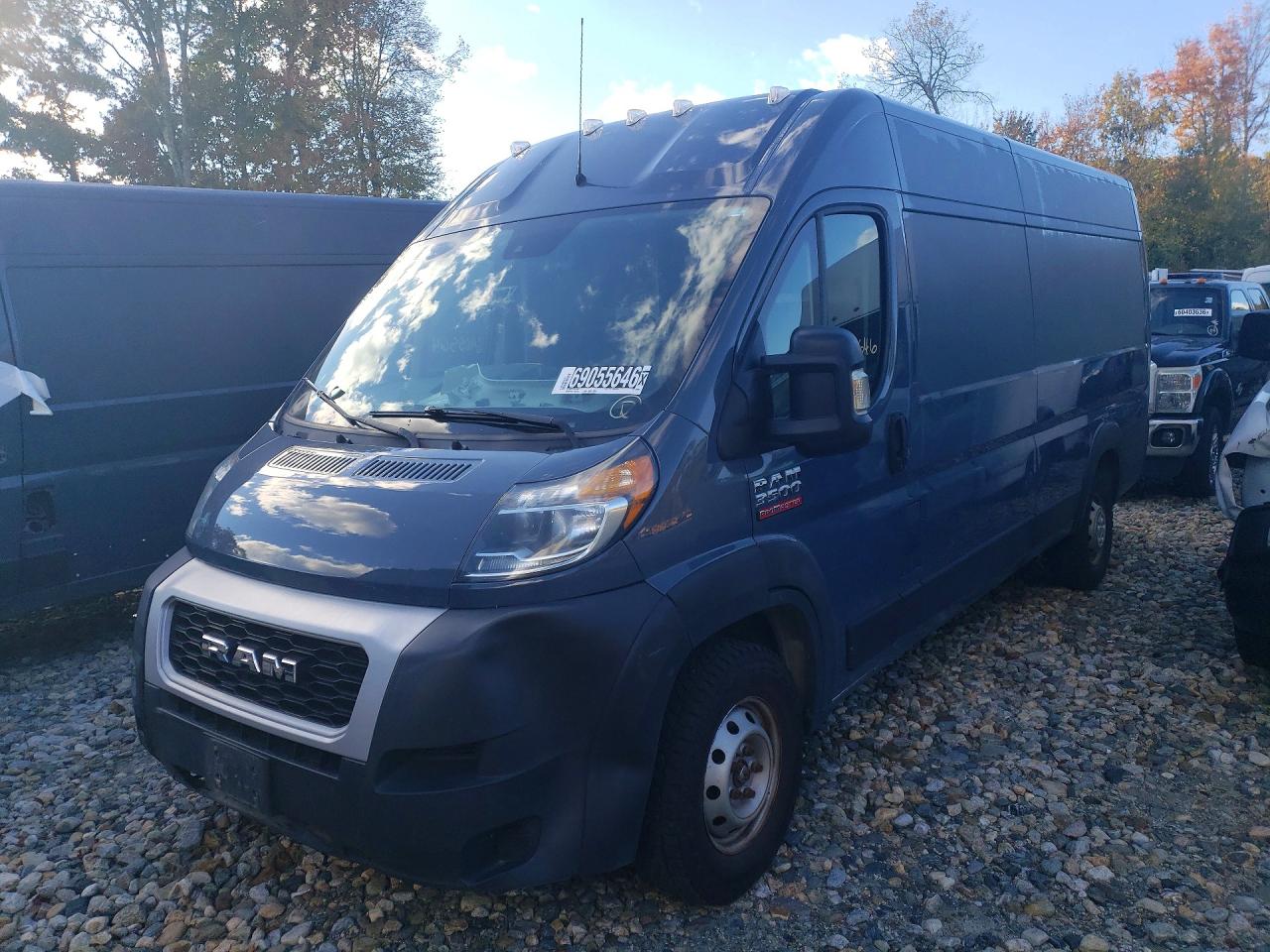 2021 RAM PROMASTER DELIVERY VAN | 3C6MRVJG3ME544903 | UPCARS