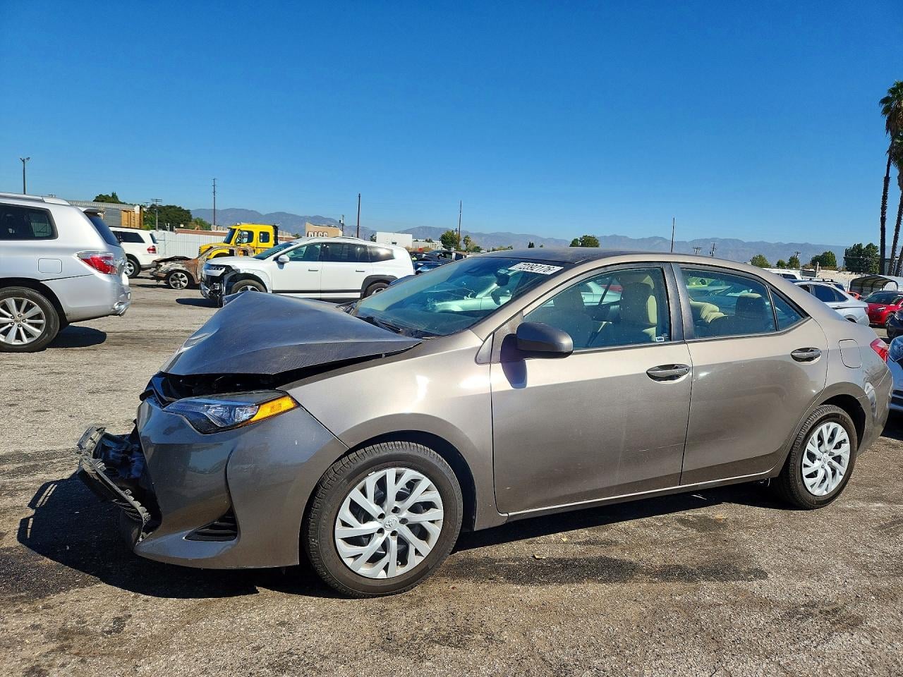 2017 TOYOTA COROLLA LE | 5YFBURHE0HP726749 | UPCARS