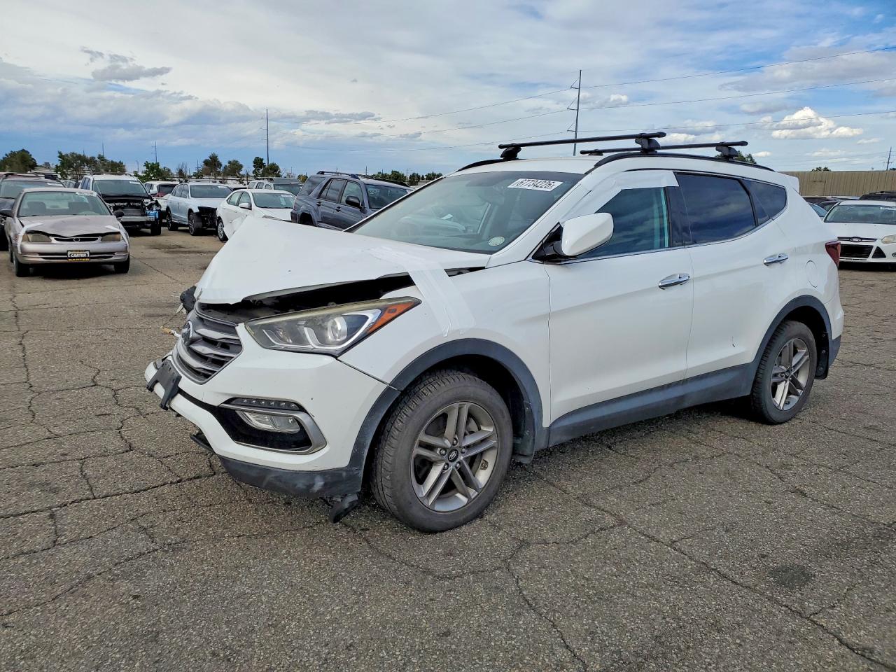 2017 HYUNDAI SANTA FE 2.4L | 5XYZUDLB8HG421812 | UPCARS