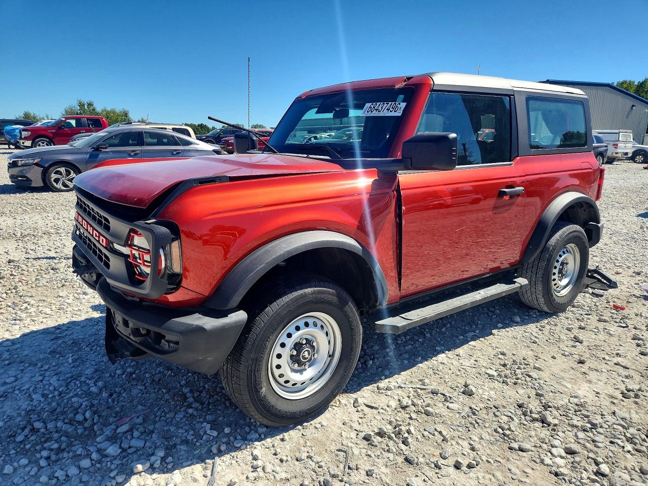 2022 FORD BRONCO BASE | 1FMDE5AP1NLB09516 | UPCARS