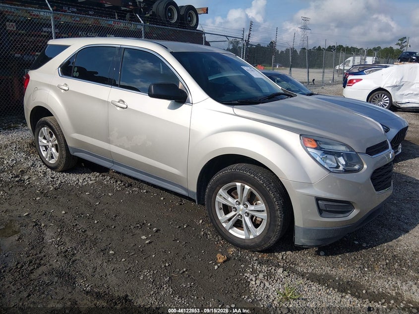 2016 CHEVROLET EQUINOX LS | 2GNALBEK9G1188668 | UPCARS