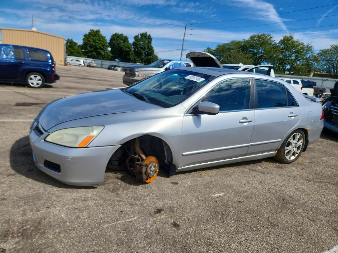 2007 HONDA ACCORD EX | 1HGCM66897A100072 | UPCARS