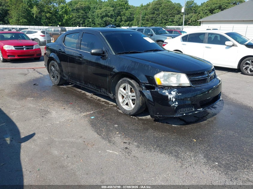 2012 DODGE AVENGER SXT | 1C3CDZCB3CN144642 | UPCARS