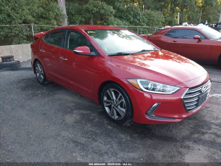 2017 HYUNDAI ELANTRA LIMITED | 5NPD84LF4HH039061 | UPCARS