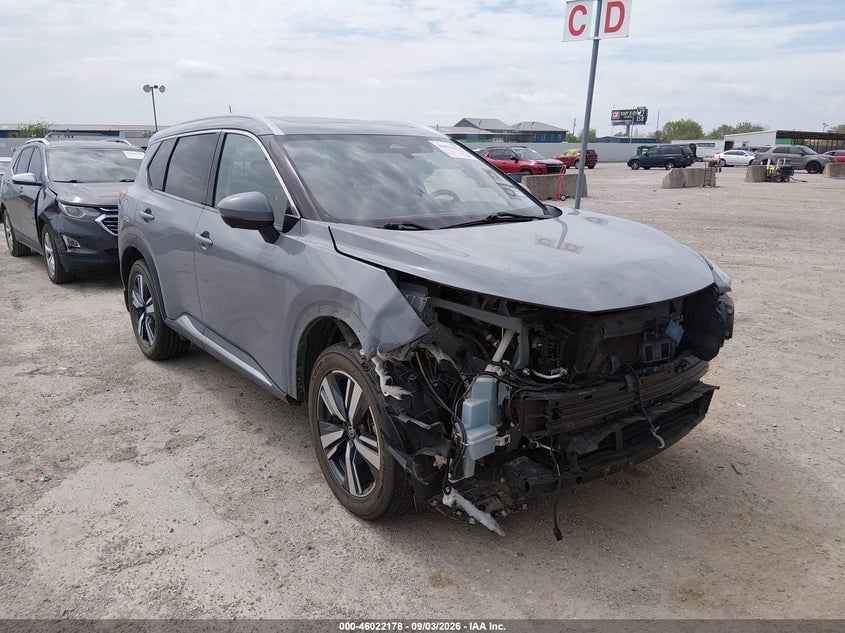 2021 NISSAN ROGUE SL FWD | JN8AT3CA1MW019648 | UPCARS