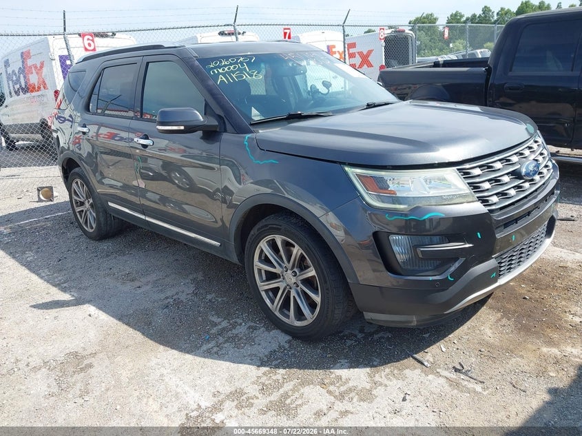 2016 FORD EXPLORER LIMITED | 1FM5K8F83GGA11518 | UPCARS