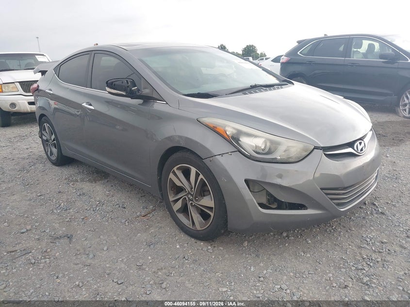 2014 HYUNDAI ELANTRA LIMITED | 5NPDH4AE4EH491467 | UPCARS