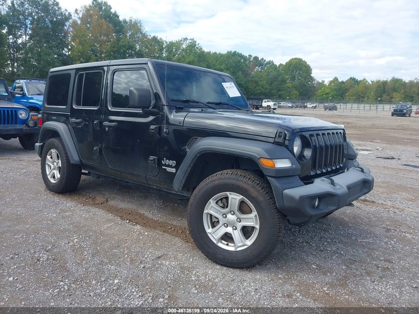 2018 JEEP WRANGLER UNLIMITED SPORT S 4X4 | 1C4HJXDGXJW122850 | UPCARS
