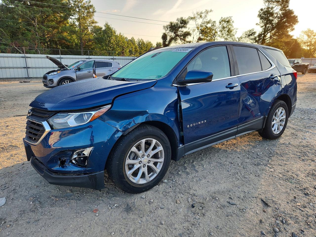 2021 CHEVROLET EQUINOX LT | 3GNAXUEV7ML343030 | UPCARS
