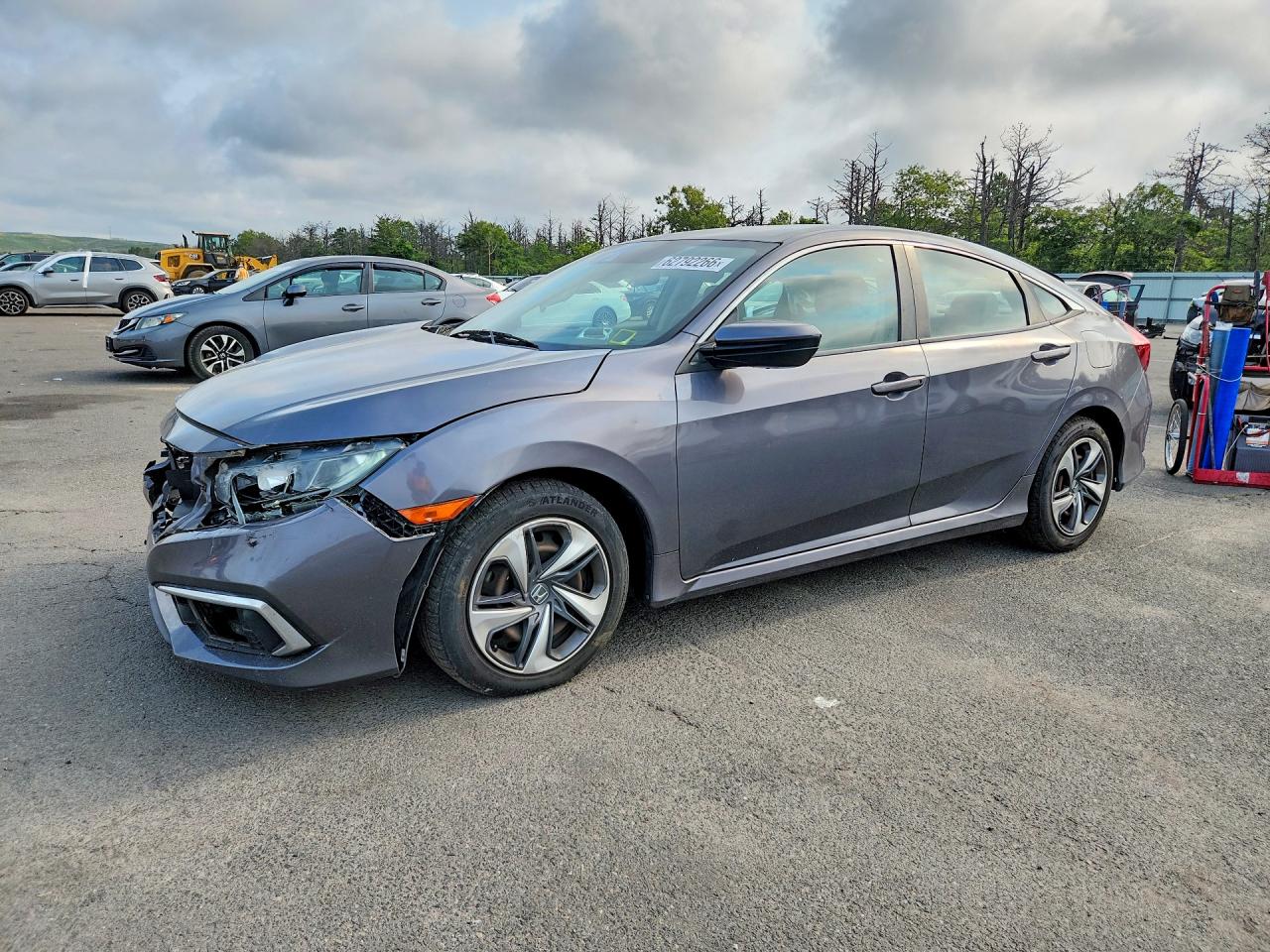 2019 HONDA CIVIC LX | 2HGFC2F67KH577195 | UPCARS
