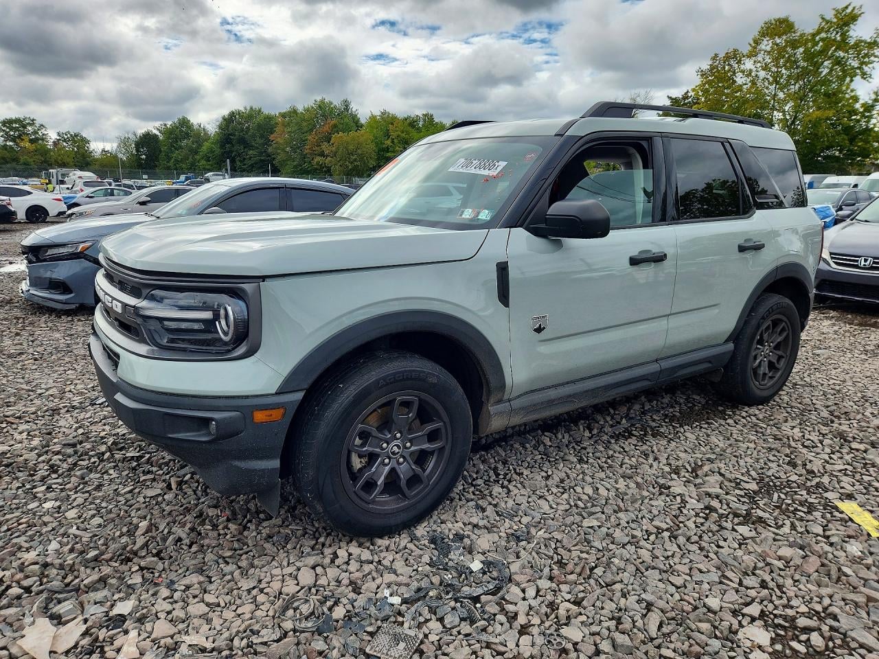 2021 FORD BRONCO BIG BEND | 3FMCR9B61MRA19389 | UPCARS