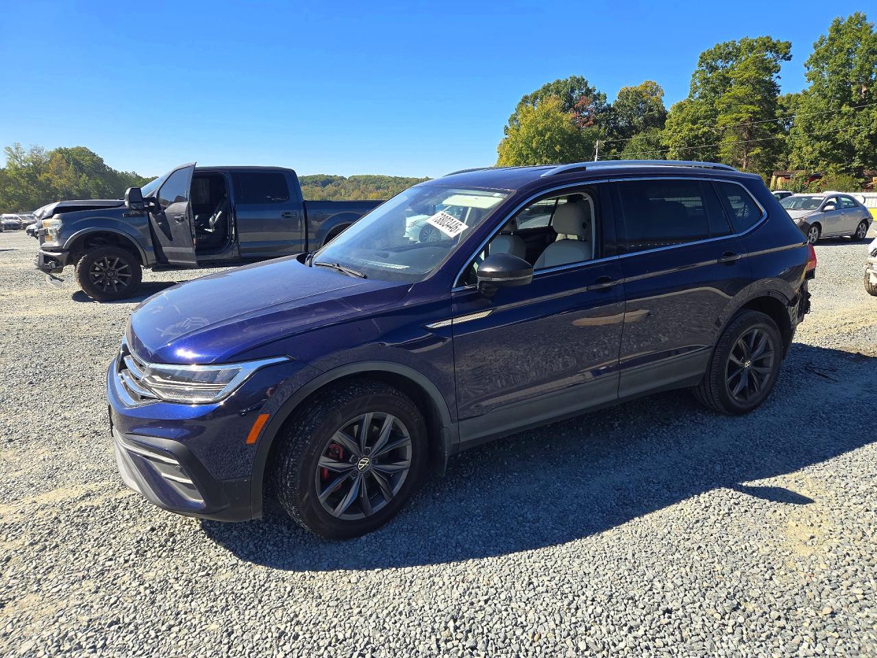 2022 VOLKSWAGEN TIGUAN SE | 3VV3B7AX0NM102805 | UPCARS