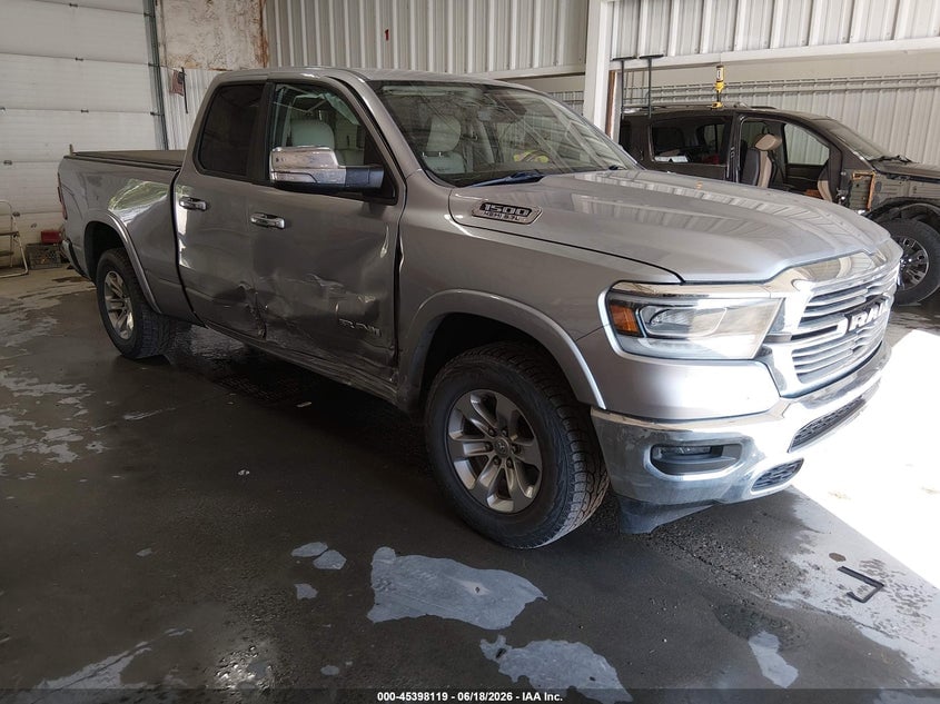 2020 RAM 1500 LARAMIE  4X4 6'4 BOX | 1C6SRFDT1LN254448 | UPCARS