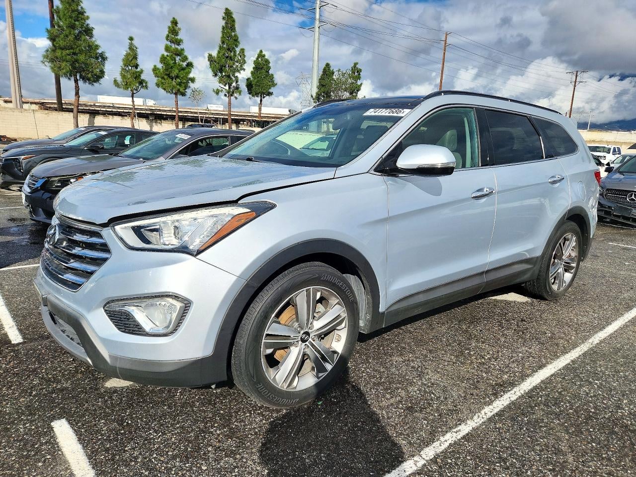 2014 HYUNDAI SANTA FE GLS | KM8SR4HF3EU046240 | UPCARS