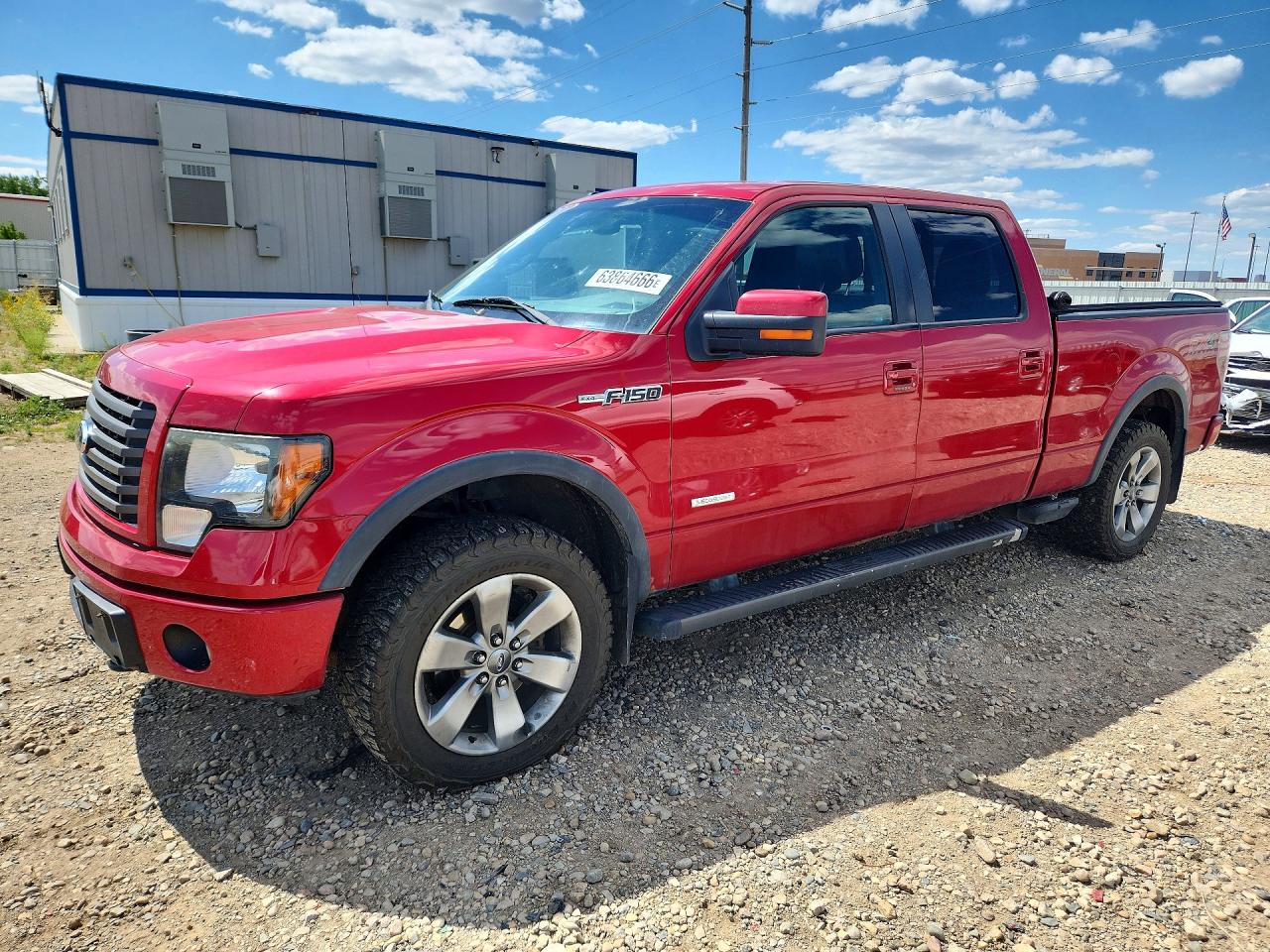 2012 FORD F150 SUPERCREW | 1FTFW1ET4CFB25229 | UPCARS