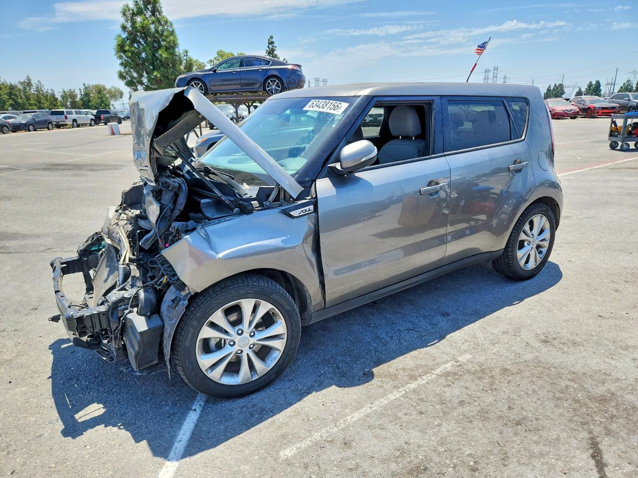 2014 KIA SOUL + | KNDJP3A57E7067947 | UPCARS