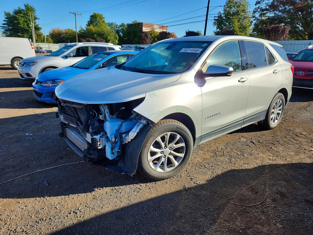 2020 CHEVROLET EQUINOX LT | 3GNAXUEV2LS730945 | UPCARS