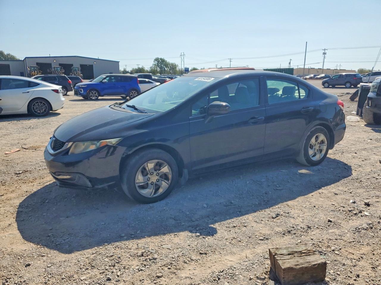 2014 HONDA CIVIC LX | 2HGFB2F50EH513658 | UPCARS