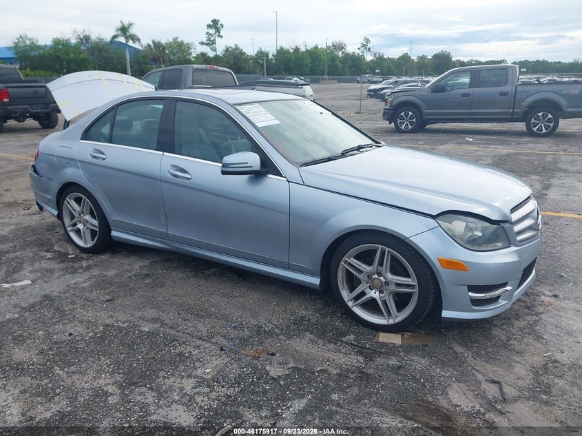 2013 MERCEDES-BENZ C 250 SPORT | WDDGF4HB1DA770482 | UPCARS
