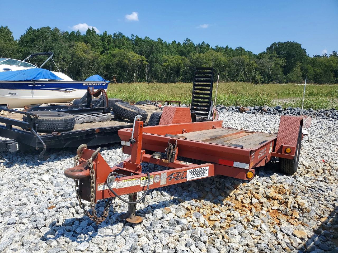 2017 FELLING UNKNOWN TILT DECK EQUIPMENT TRAILER | 5FTCE1817H2001038 | UPCARS