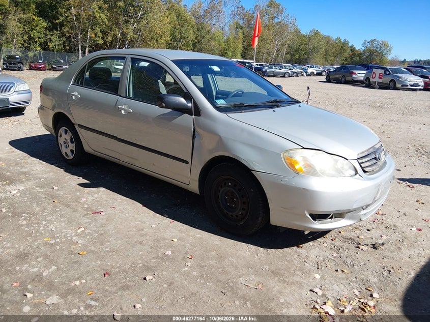 2003 TOYOTA COROLLA CE | 2T1BR32E83C105243 | UPCARS
