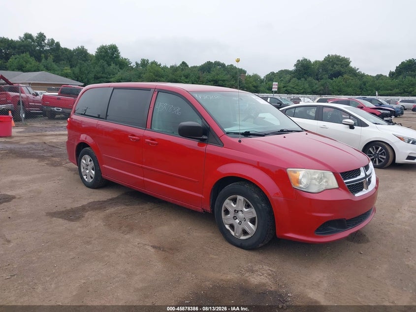 2012 DODGE GRAND CARAVAN SE/AVP | 2C4RDGBG0CR350480 | UPCARS