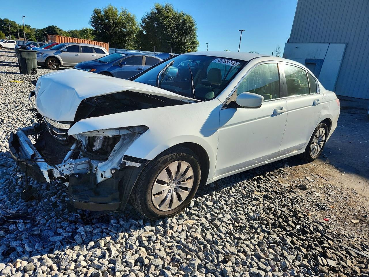 2011 HONDA ACCORD LX | 1HGCP2F3XBA093176 | UPCARS