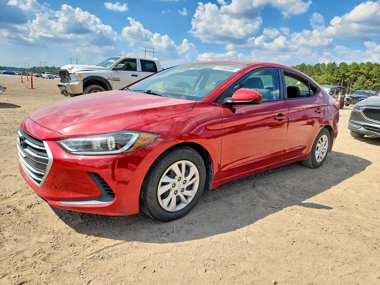 2017 HYUNDAI ELANTRA SE | 5NPD74LF5HH130634 | UPCARS