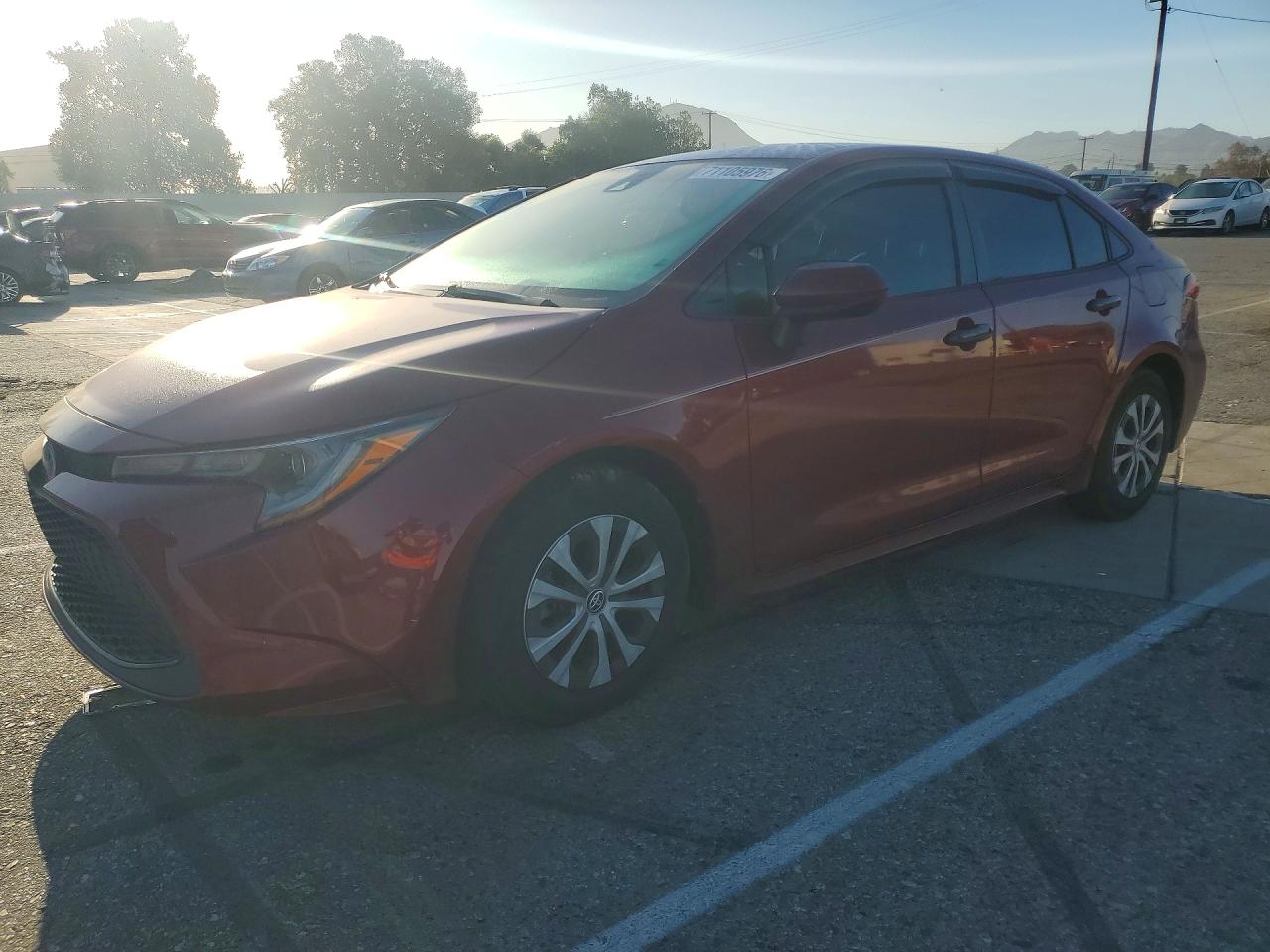 2022 TOYOTA COROLLA LE | JTDEAMDE9NJ059355 | UPCARS