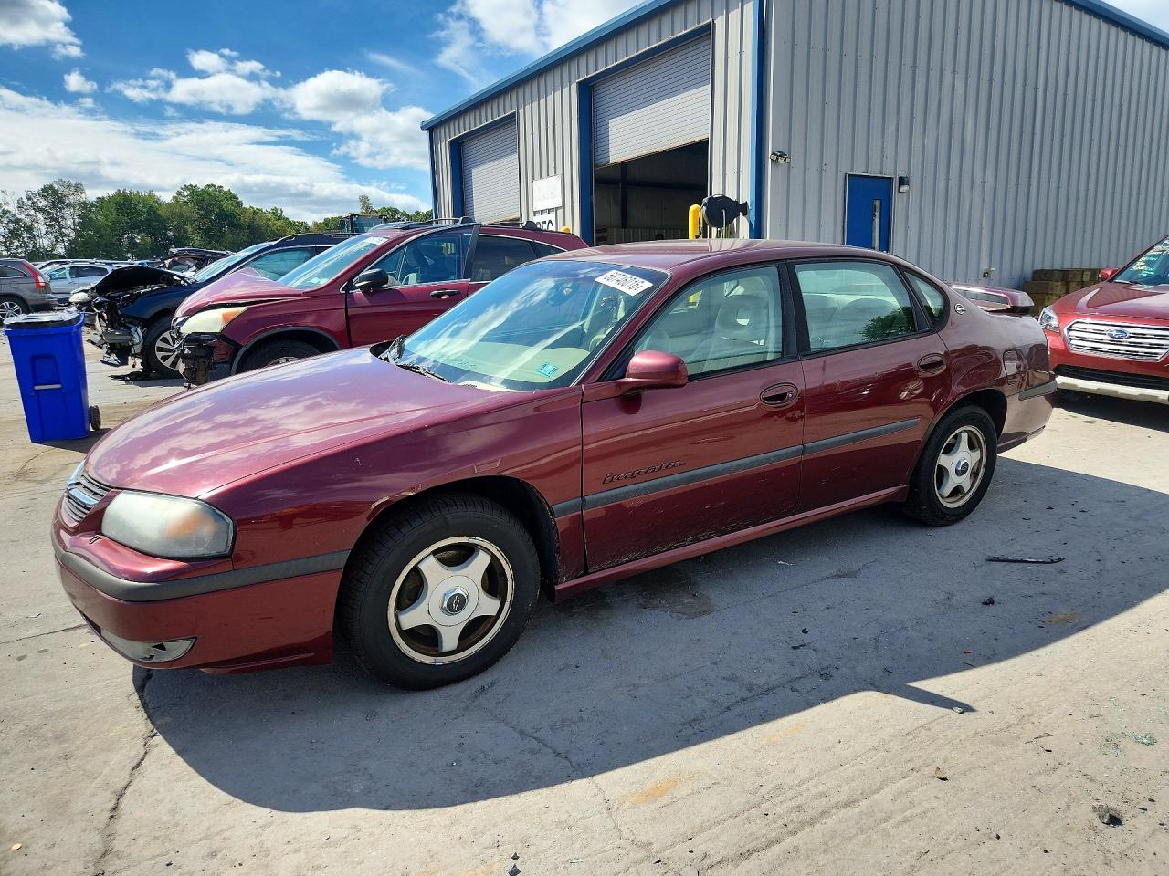 2002 CHEVROLET IMPALA LS | 2G1WH55K029301184 | UPCARS
