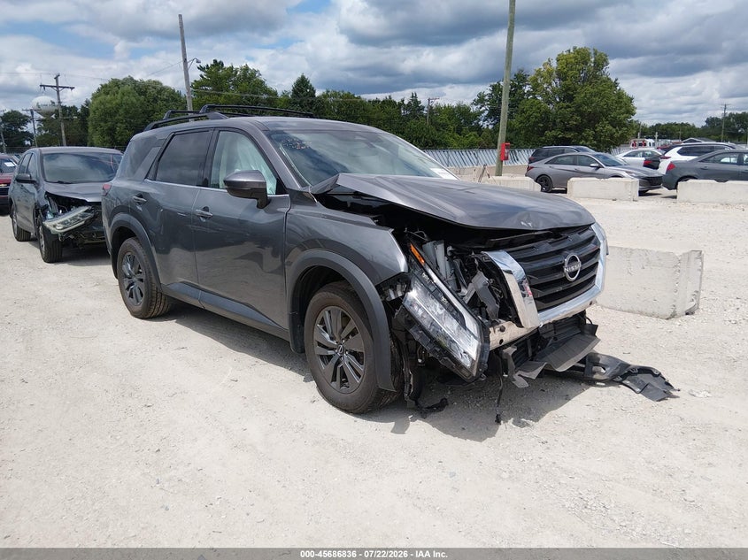 2022 NISSAN PATHFINDER SV 4WD | 5N1DR3BDXNC247827 | UPCARS