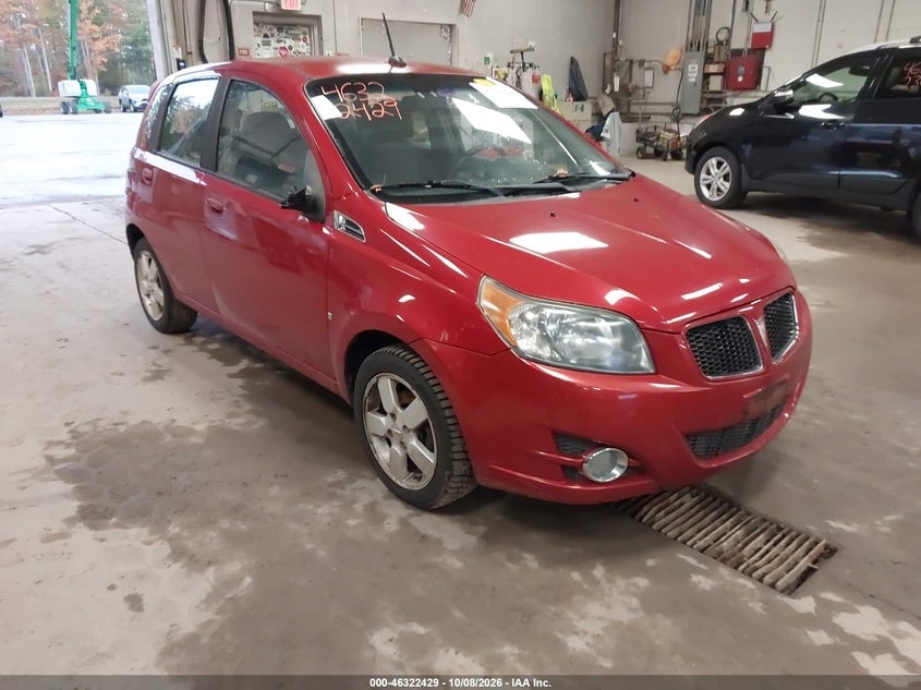 2009 PONTIAC G3 | KL2TD66EX9B639269 | UPCARS