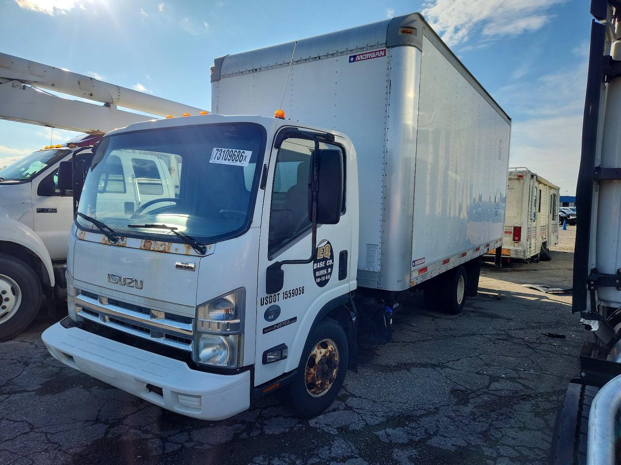 2014 ISUZU NPR BOX TRUCK | JALC4W161E7001811 | UPCARS