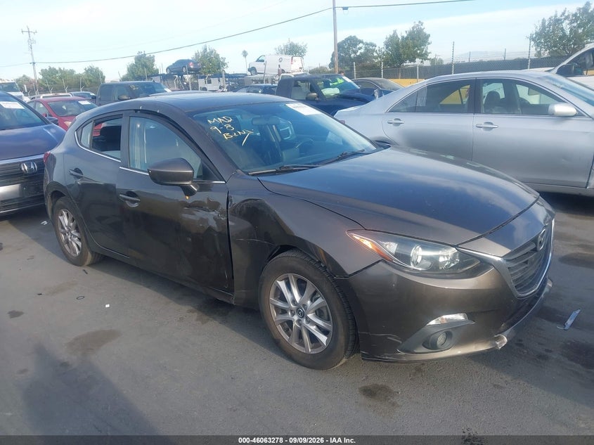 2015 MAZDA MAZDA3 I TOURING | JM1BM1L73F1246605 | UPCARS