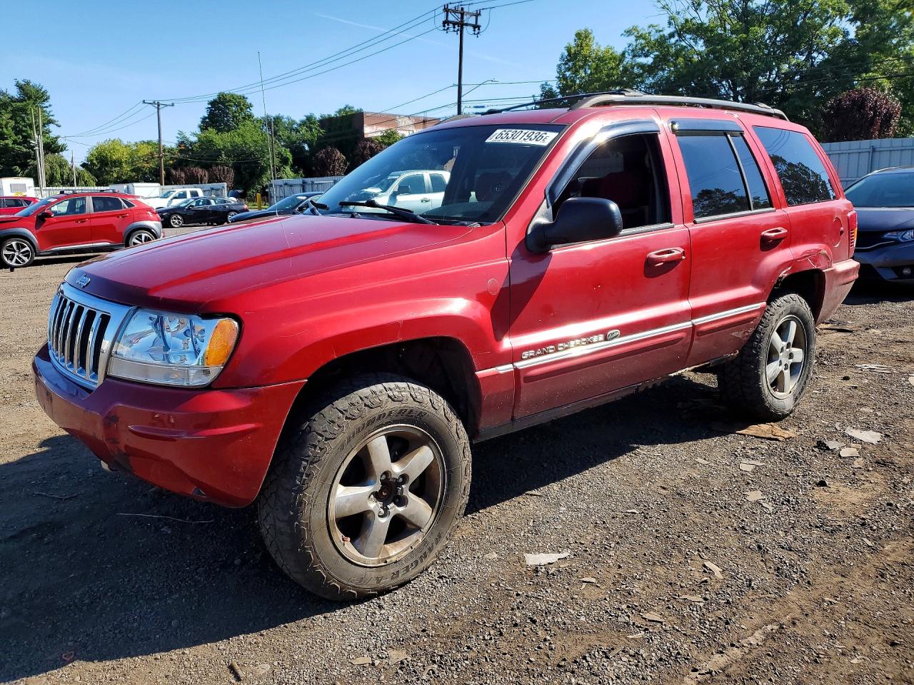 2004 JEEP GRAND CHER OVERLAND | 1J8GW68J84C317048 | UPCARS