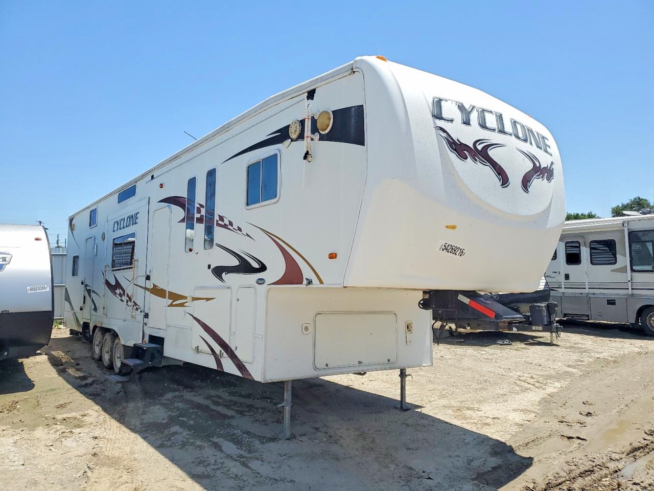 2000 HEARTLAND BIG HORN CYCLNE4113 2008 HEARTLAND CYCLONE CAMPER | 5SFGF40328E007543 | UPCARS
