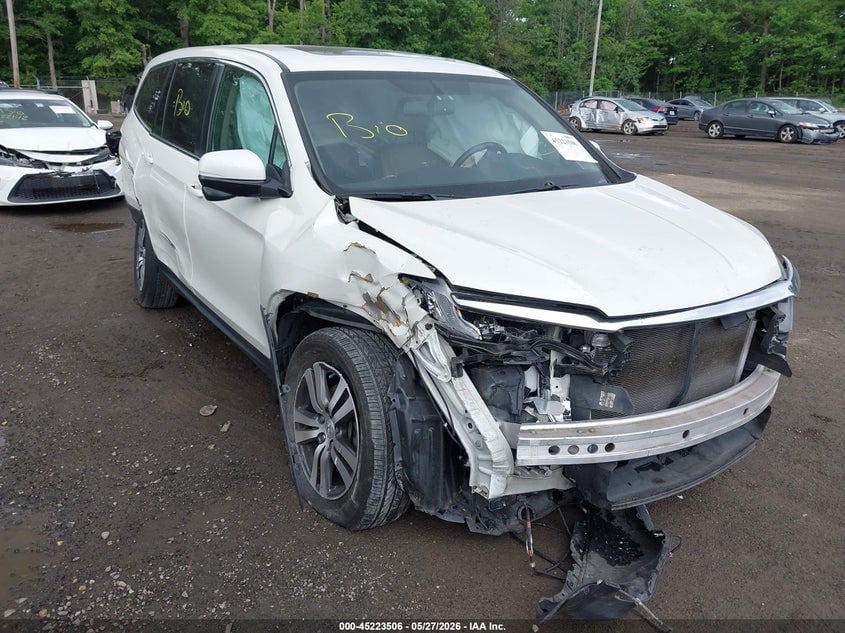 2016 HONDA PILOT EX-L | 5FNYF6H7XGB051832 | UPCARS