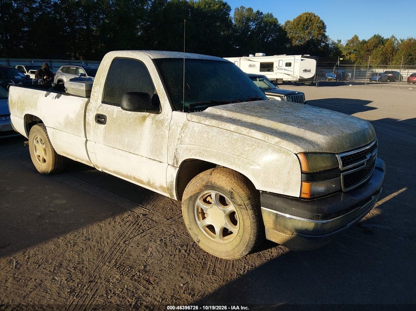 2006 CHEVROLET SILVERADO 1500 WORK TRUCK | 3GCEC14X66G163766 | UPCARS