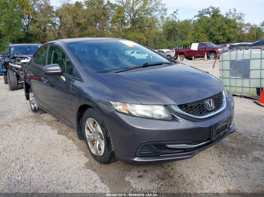 2014 HONDA CIVIC LX | 2HGFB2F57EH541571 | UPCARS