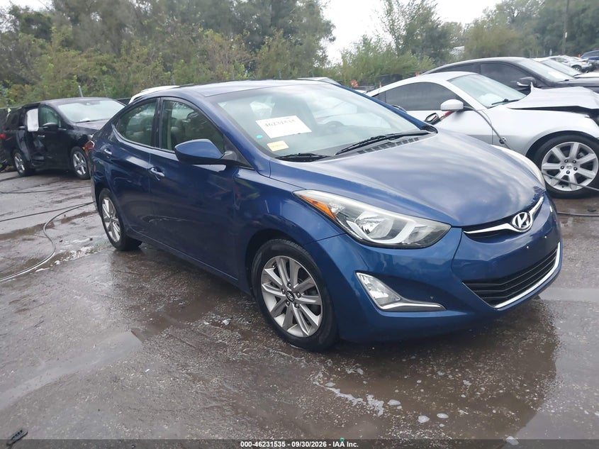 2015 HYUNDAI ELANTRA SE | 5NPDH4AE1FH608357 | UPCARS