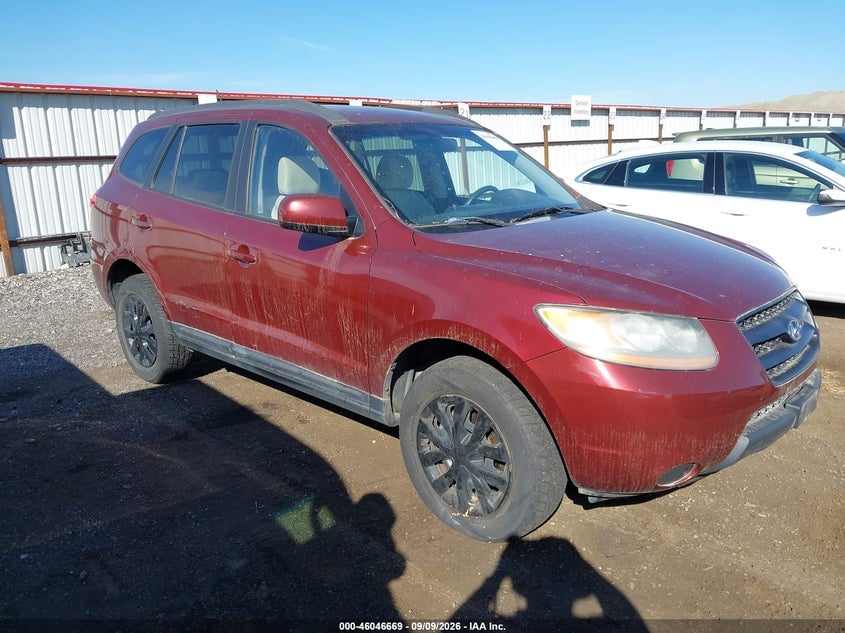 2008 HYUNDAI SANTA FE GLS | 5NMSG73D38H220742 | UPCARS