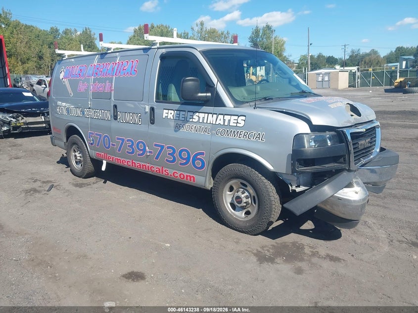 2019 GMC SAVANA 2500 WORK VAN | 1GTW7AFG6K1357339 | UPCARS