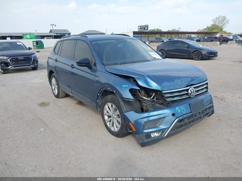 2018 VOLKSWAGEN TIGUAN 2.0T S | 3VV1B7AX9JM011744 | UPCARS
