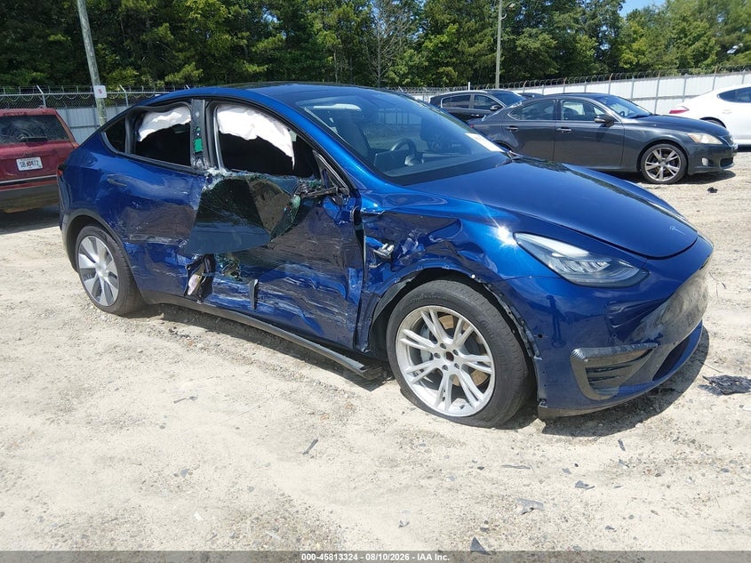 2021 TESLA MODEL Y STANDARD RANGE REAR-WHEEL DRIVE | 5YJYGDEDXMF107419 | UPCARS