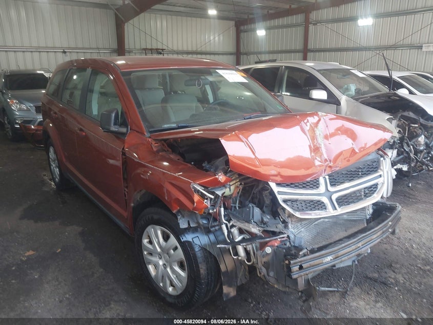2014 DODGE JOURNEY AMERICAN VALUE PKG | 3C4PDCAB6ET237297 | UPCARS