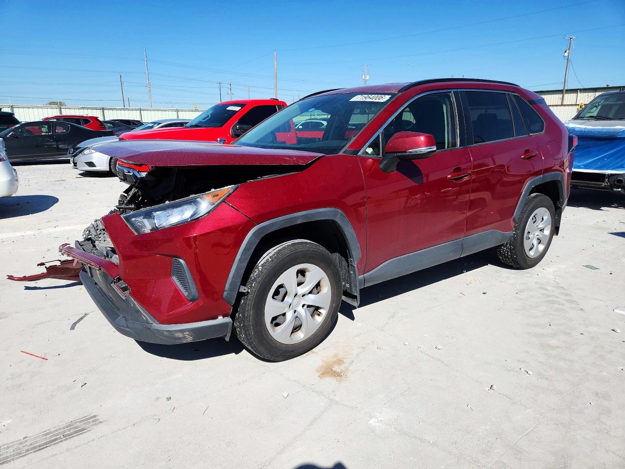 2019 TOYOTA RAV4 LE | JTMG1RFV7KD031938 | UPCARS