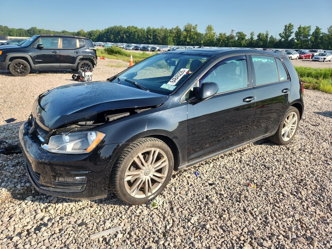 2015 VOLKSWAGEN GOLF TDI | 3VW2A7AUXFM055395 | UPCARS